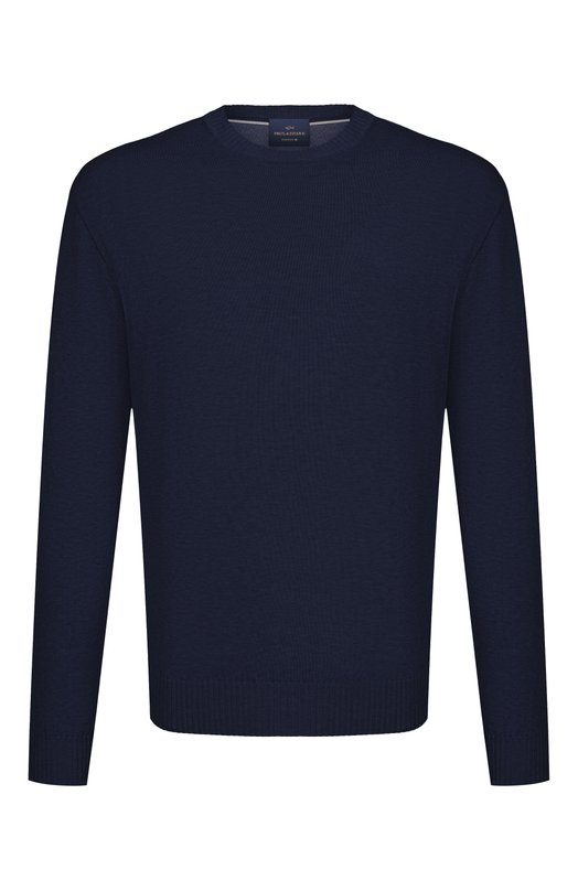 Хлопковый джемпер Paul&Shark 26411533 Синий 26411533