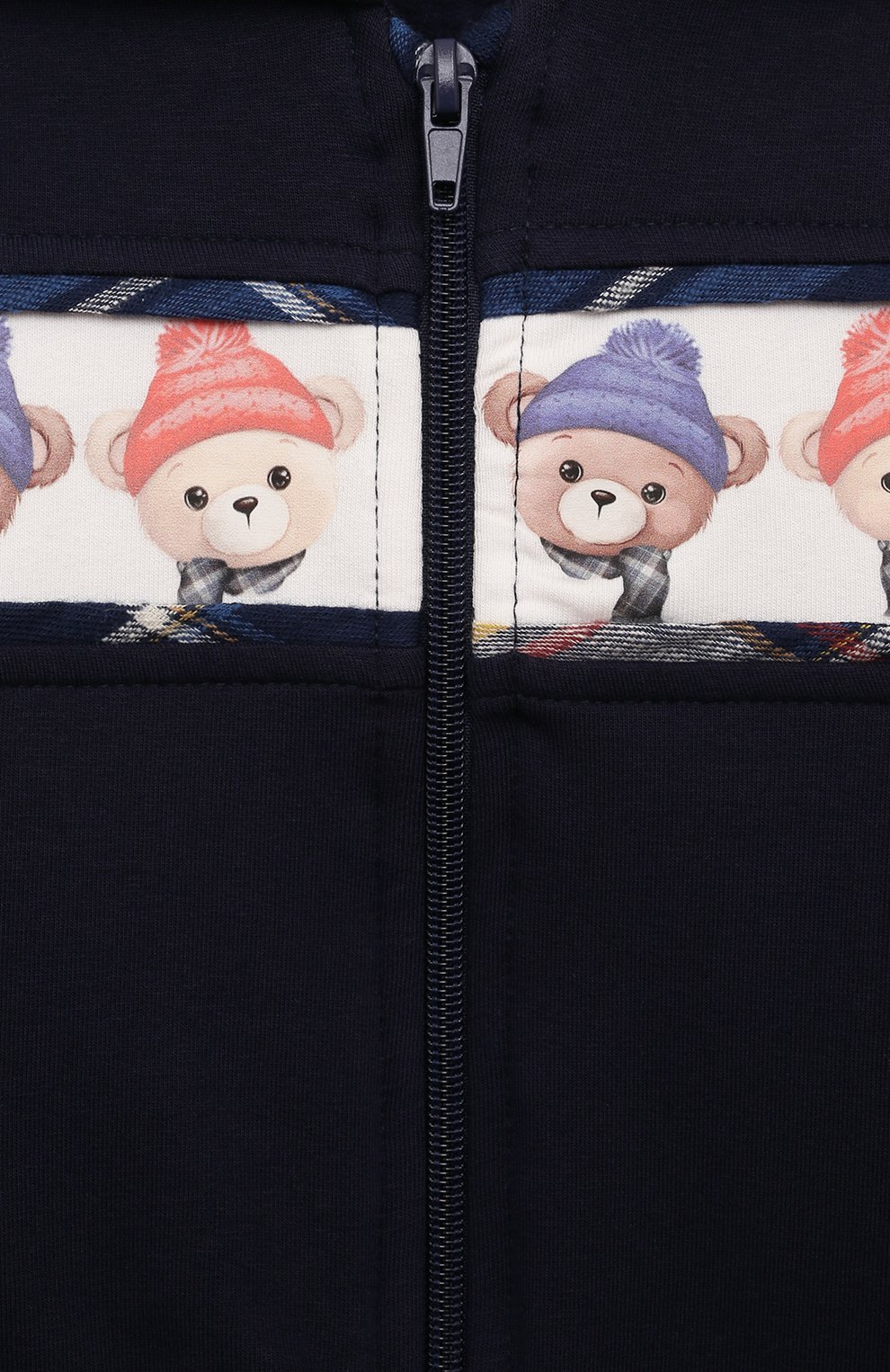 Хлопковая толстовка MONNALISA, арт. 28D802., фото 3