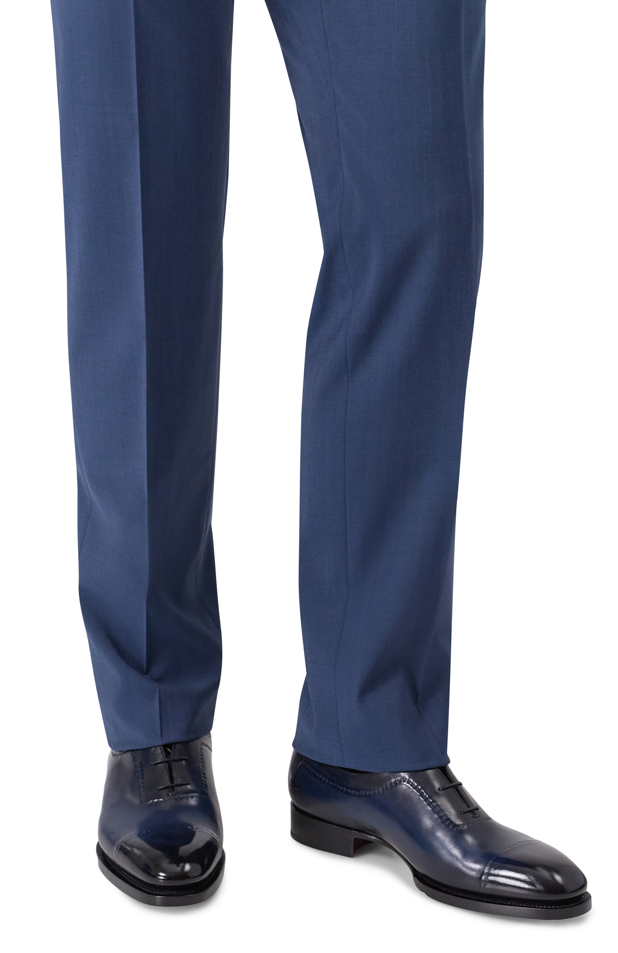 Кожаные оксфорды SANTONI, арт. MLAG19206DD3HWVE, фото 3