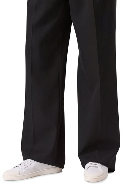 Кожаные кеды SAINT LAURENT, арт. 820087/00N00, фото 3