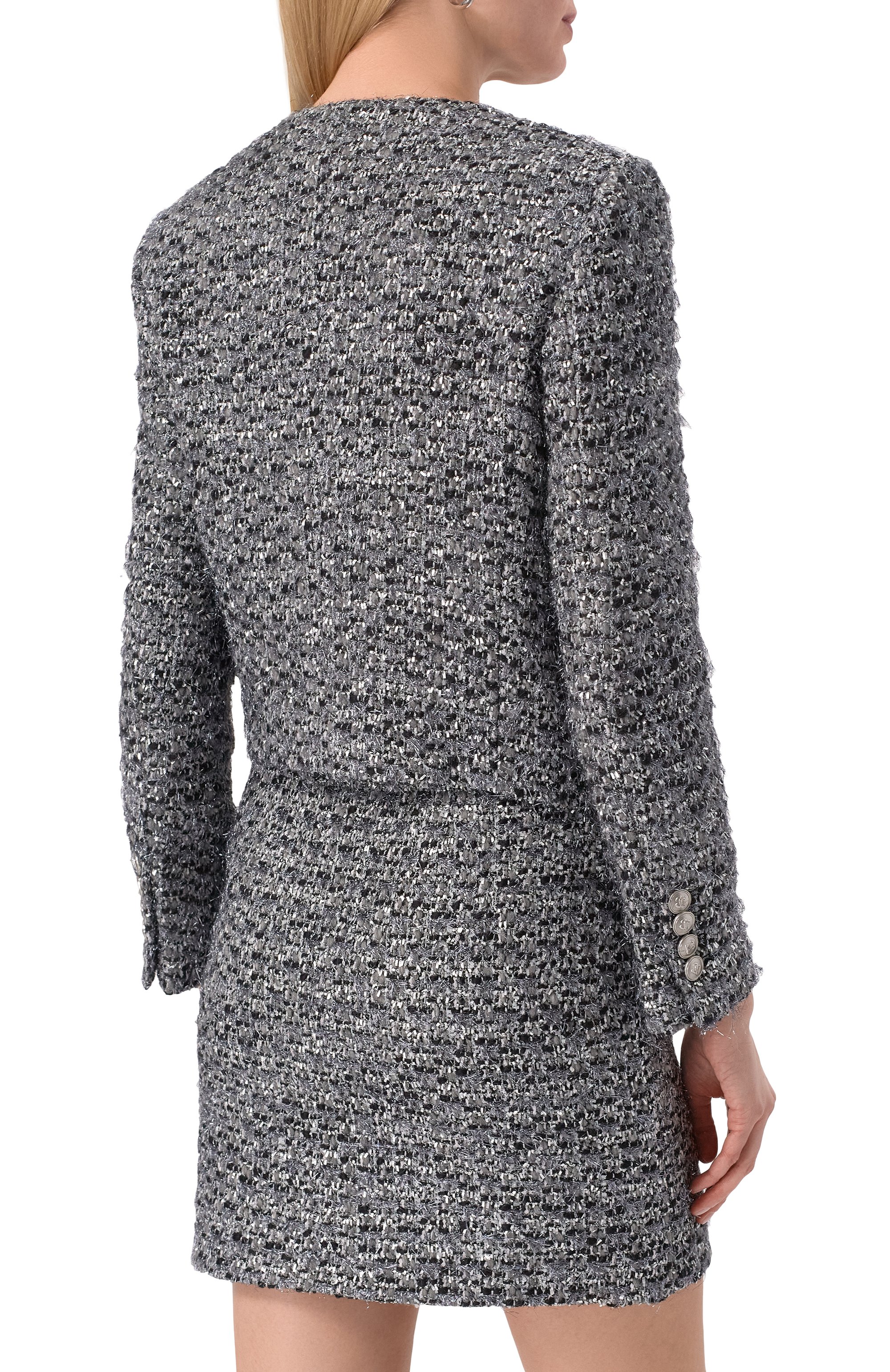 Твидовый жакет JUUN.J, арт. JW4X11W52, фото 4