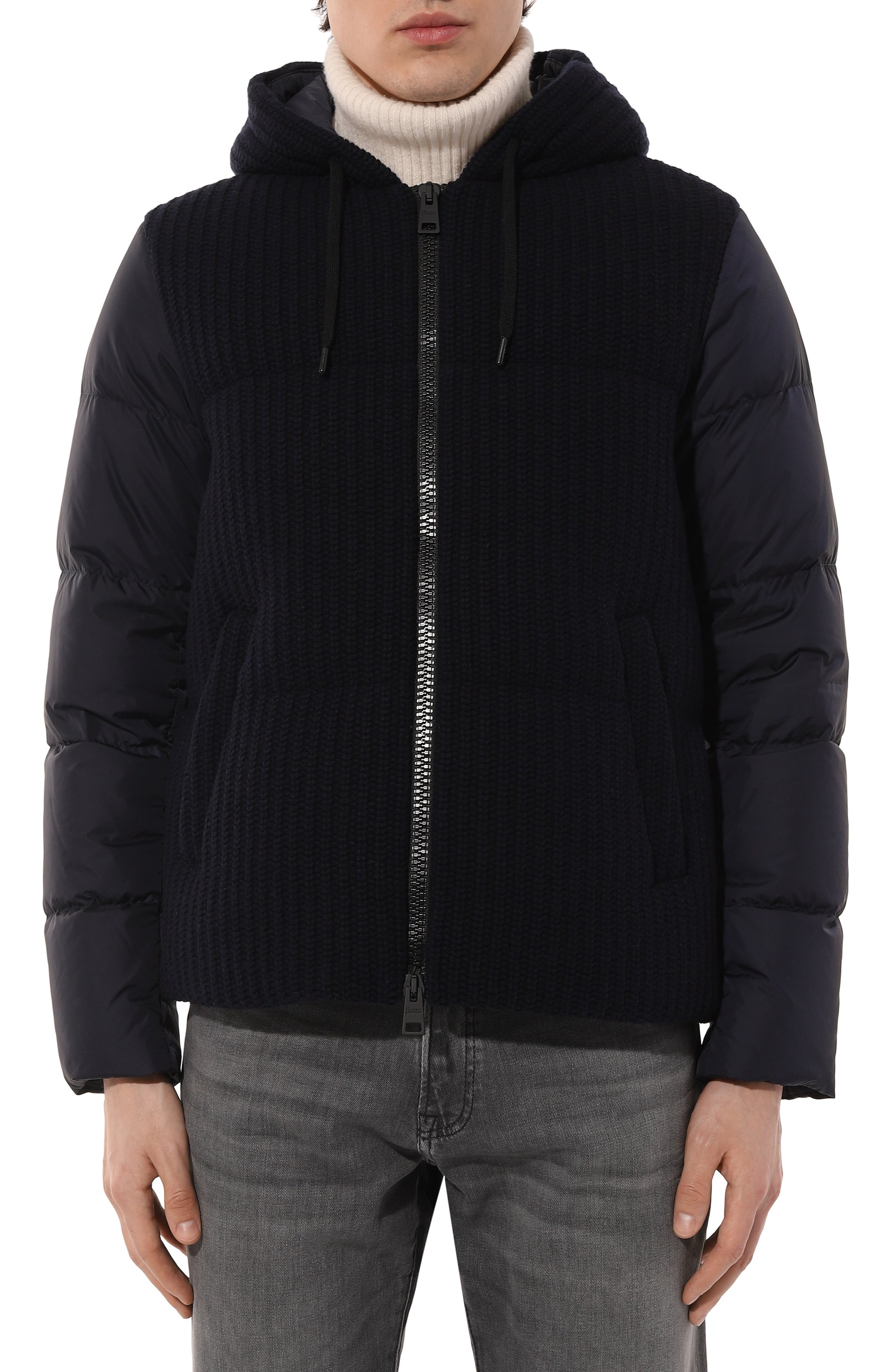 Комбинированный пуховик HERNO, арт. PI001198U/33423R, фото 3