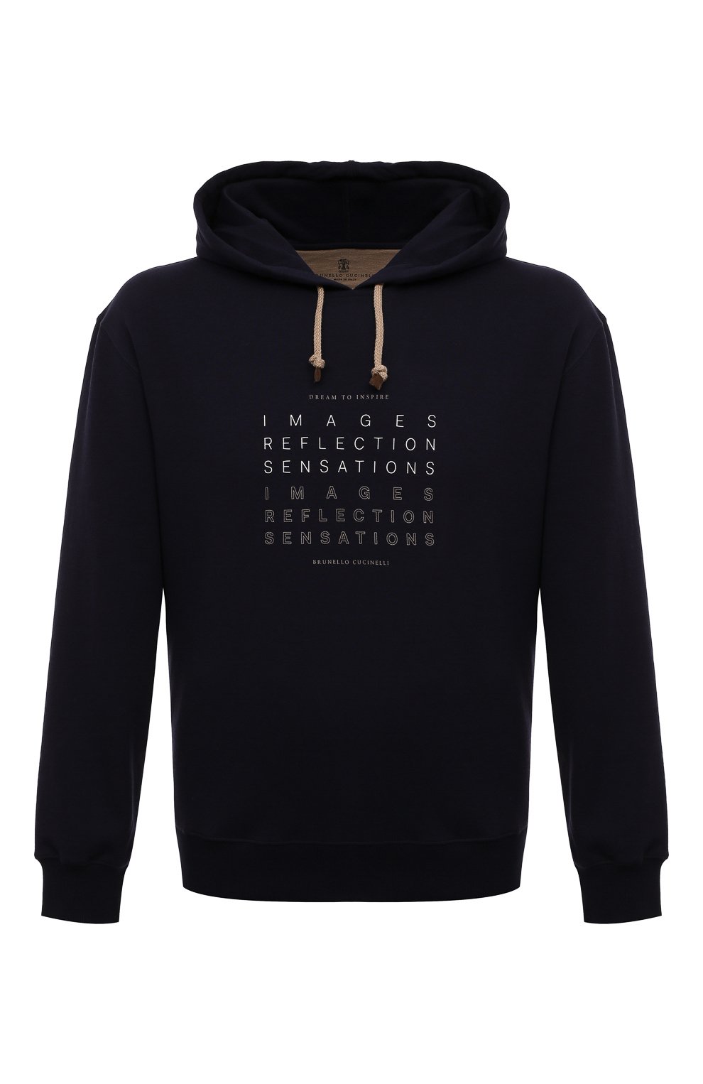Хлопковое худи BRUNELLO CUCINELLI, арт. M0T353409, фото 1