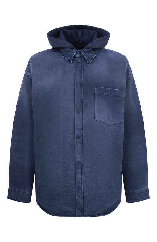 Джинсовая куртка-рубашка Balenciaga 857178/TTW64 Синий 857178/TTW64