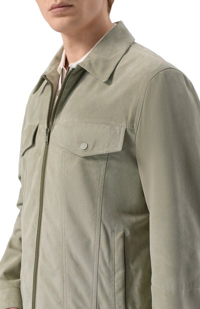 За мшевая куртка MVST, арт. M26.2PM.L001/L010 SUEDE, фото 5