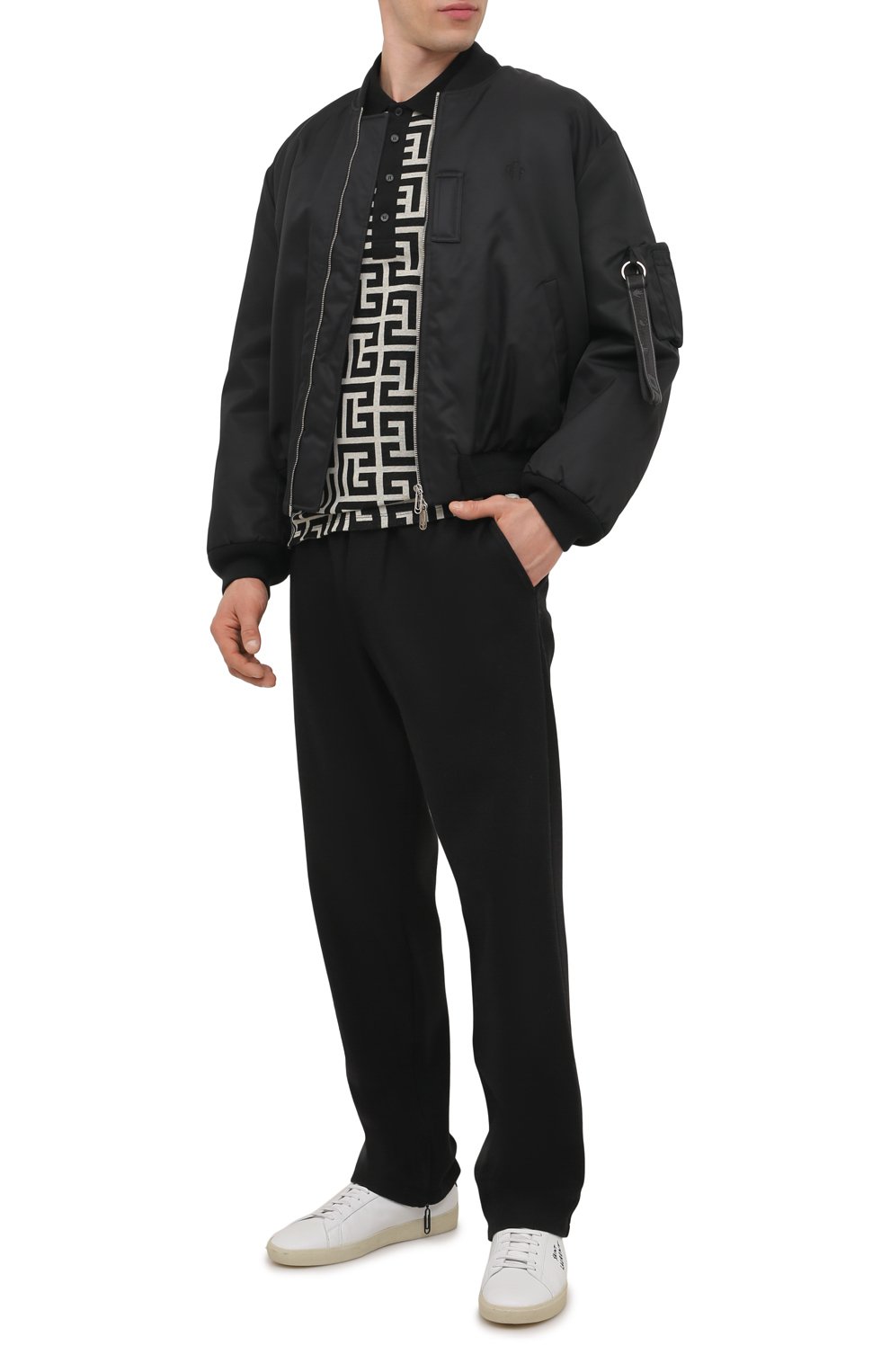 Хлопковое поло BALMAIN, арт. XH1GB000/JB70, фото 2