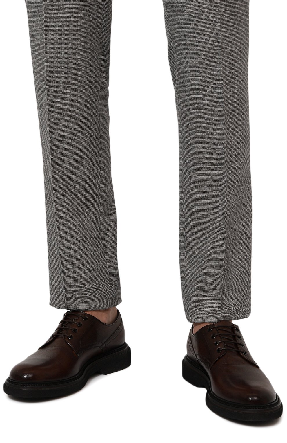 Кожаные дерби PANTANETTI, арт. 18384F, фото 3