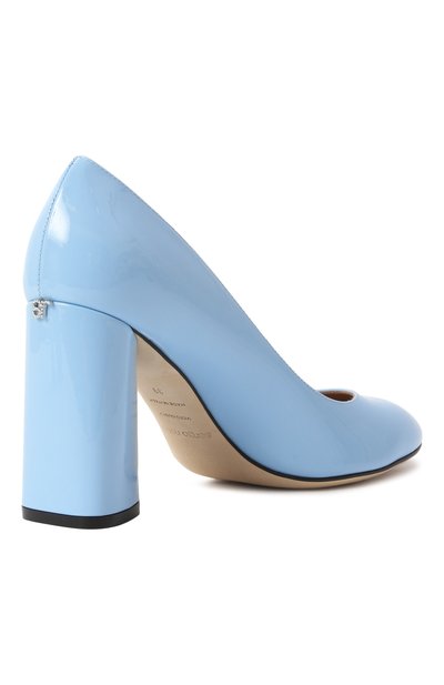 Лакированные туфли sr pilier 90 SERGIO ROSSI голубого цвета по цене 79150 руб., арт. B09560/MVIV01, фото 5 Лакированные туфли sr pilier 90 SERGIO ROSSI, арт. B09560/MVIV01, фото 5