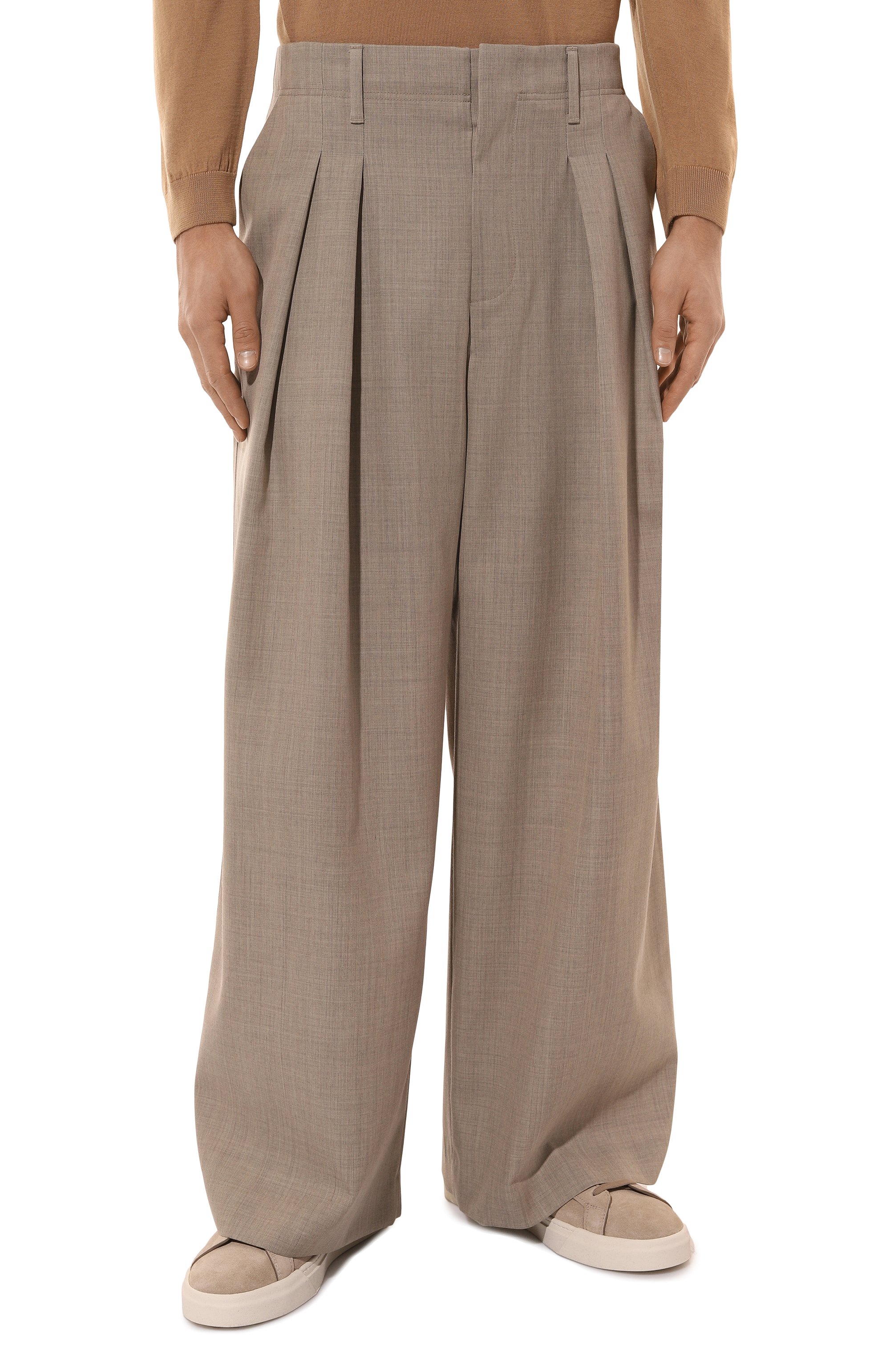 Шерстяные брюки NANUSHKA, арт. NM24FWPA21070, фото 3