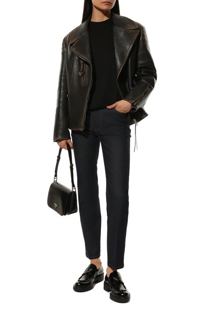 Хлопковая футболка PRADA, арт. 3593A-ILK-F0002-221, фото 2