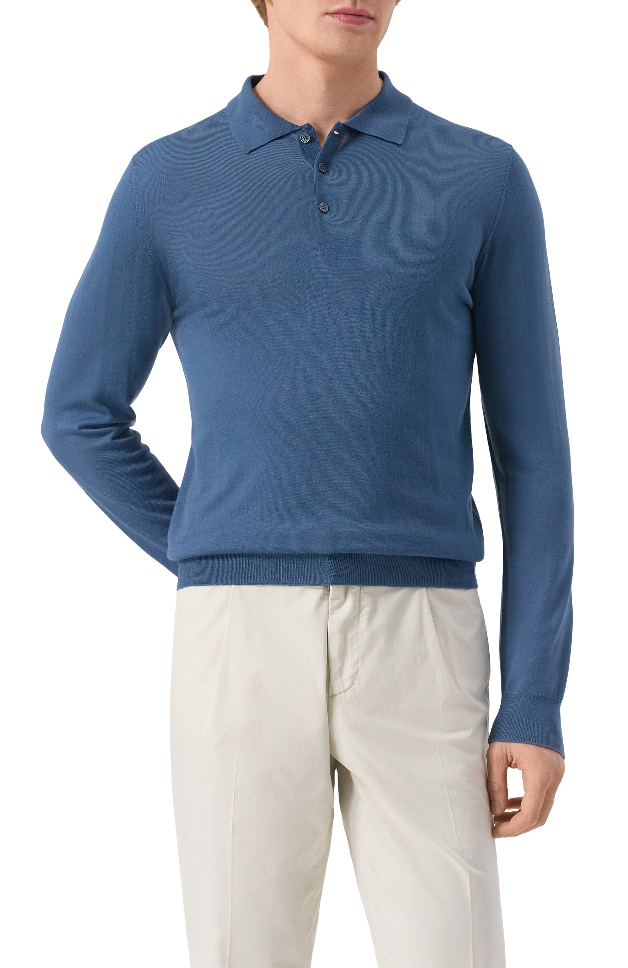 Шерстяное поло CORNELIANI, арт. 25M529-2525126, фото 3