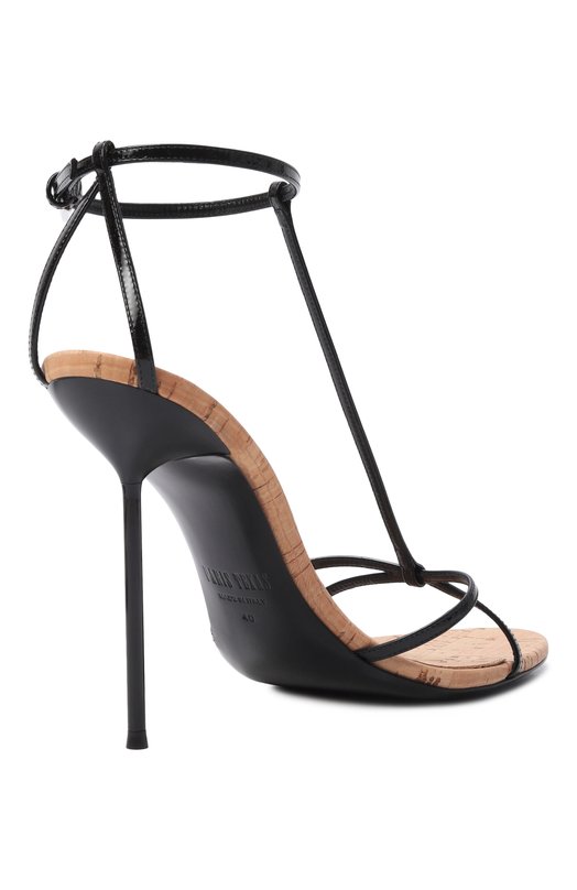 Кожаные босоножки Lidia 105 Paris Texas PX1941/XVNCK Чёрный  PX1941/XVNCK Фото 5