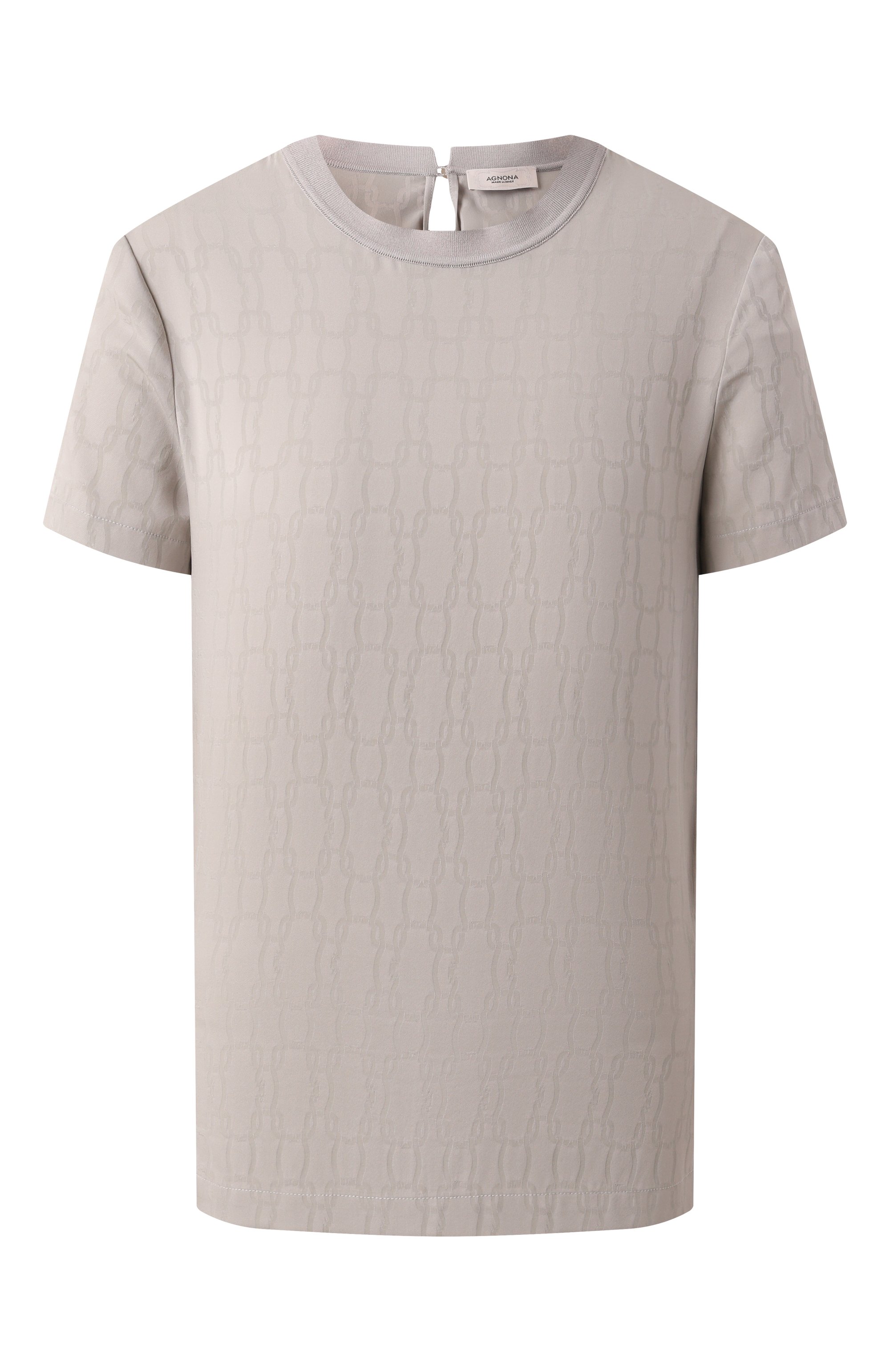 Топ из вискозы и шелка AGNONA, арт. TT0901/J5008, фото 1