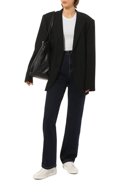 Кожа ные кеды ace interlocking g GUCCI, арт. 598527 AYO70, фото 2