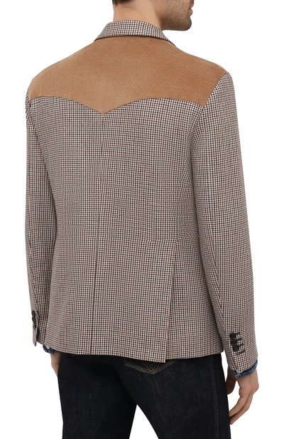 Пиджак из шерсти и вискозы DSQUARED2, арт. S74BN1083/S54011, фото 4
