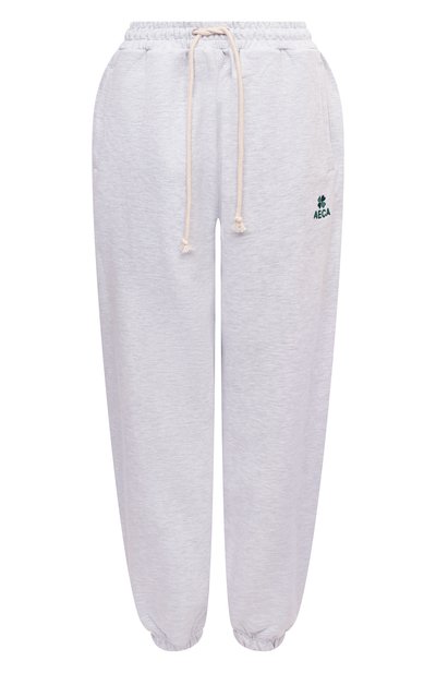 Женские хлопковые джоггеры AECA WHITE, арт. AWCMFWBDBSLSO001C0.LIGHT GREY (XL)