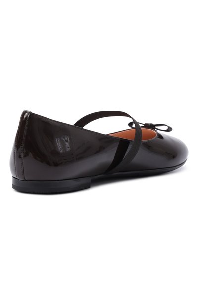 Кожаные балетки DOLCE & GABBANA, арт. D11294/A4831, фото 3