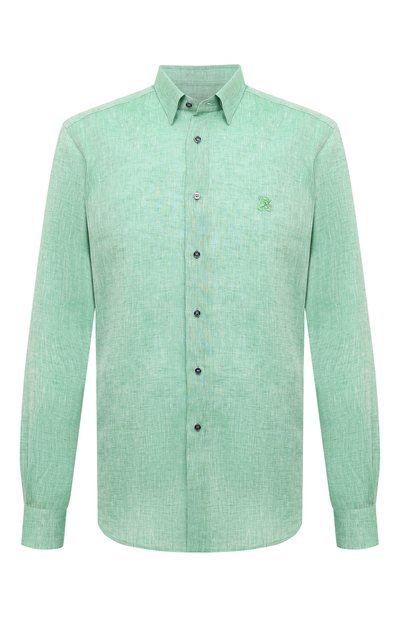 Мужская льняная рубашка ZILLI, арт. MFZ-13091-352230/0003