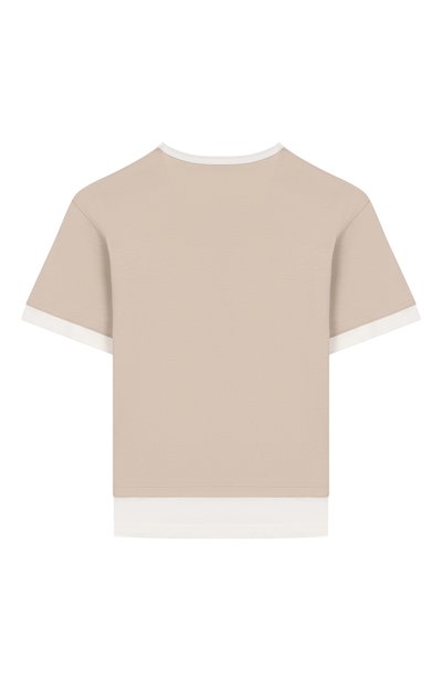 Хлопковая футболка DOLCE & GABBANA, арт. L4JTJN/G7PRI_001