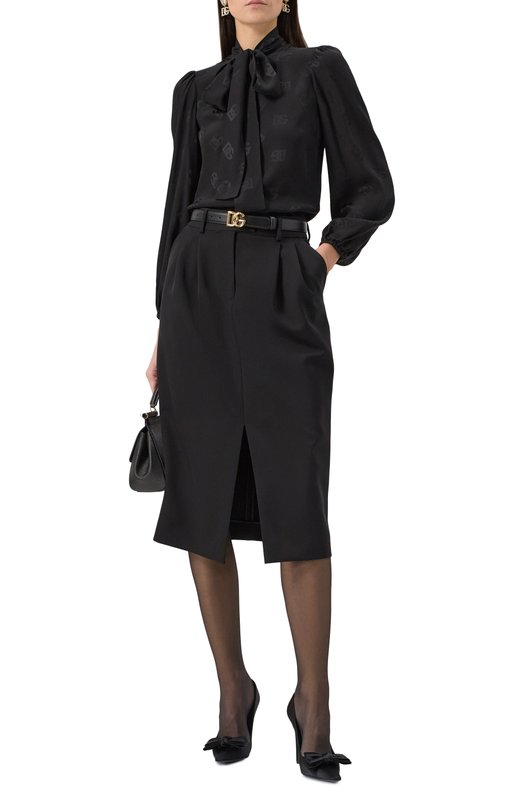 Текстильные туфли Mun 105 Dolce & Gabbana CD1892/A3I64 Чёрный  CD1892/A3I64 Фото 2