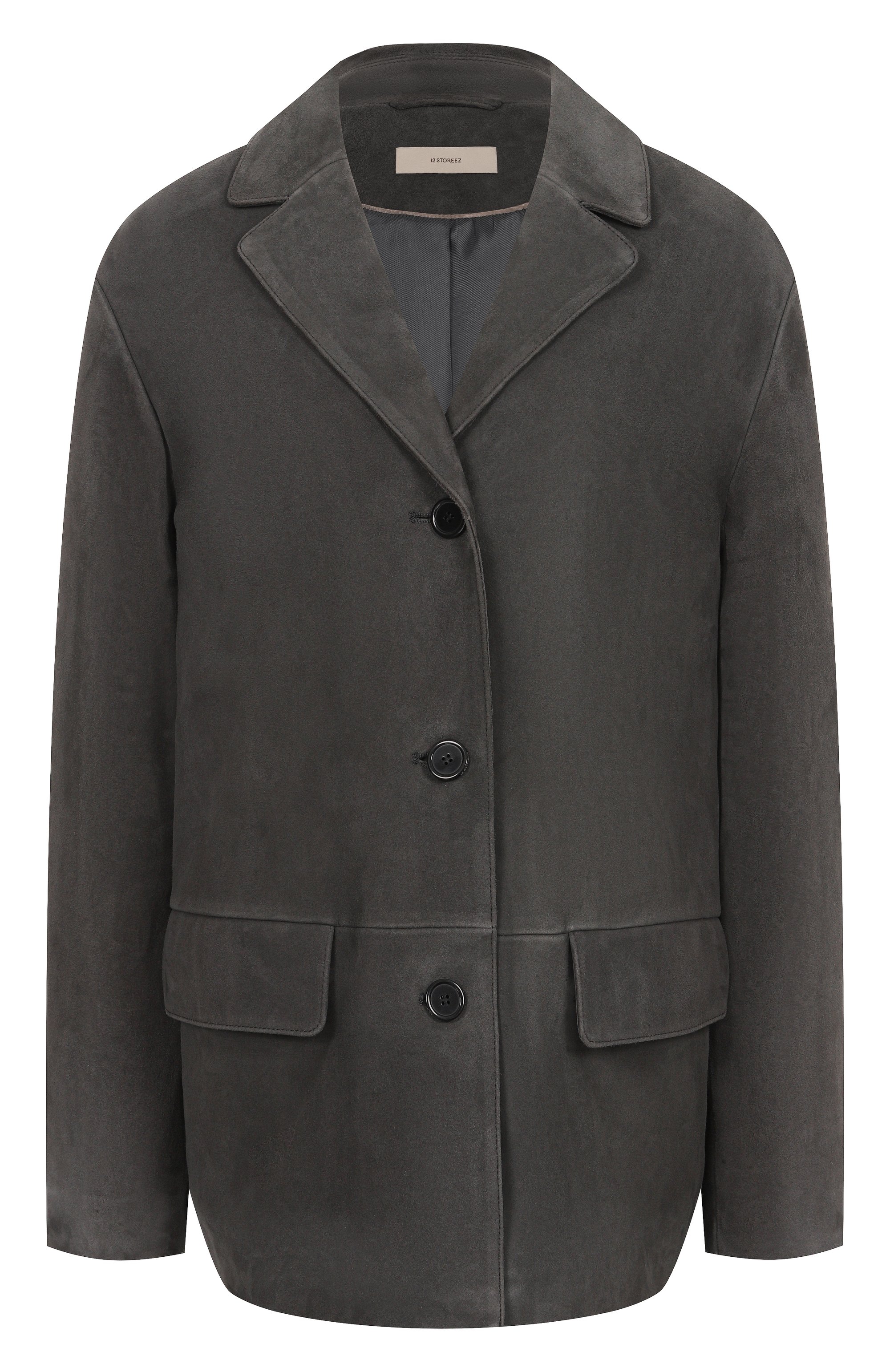 Замшевый жакет 12 STOREEZ, арт. 127349, фото 1