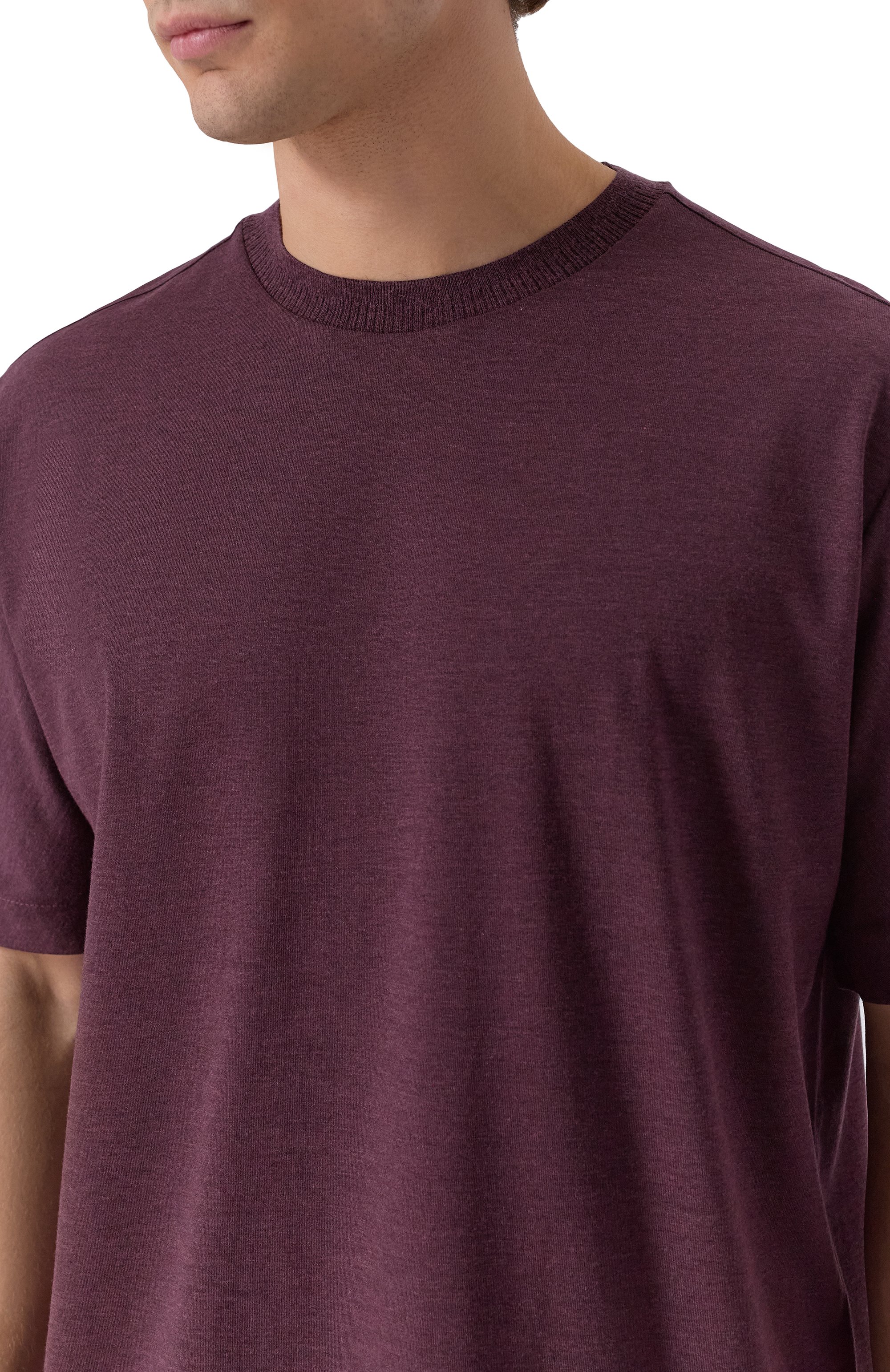 Футболка из лиоцелла и хлопка BOSS, арт. 50548962, фото 5