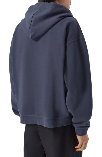 Хлопковая толстовка DSQUARED2 темно-синего цвета по цене 69950 руб., арт. S74HG0190/D25028, фото 4 Хлопковая толстовка DSQUARED2, арт. S74HG0190/D25028, фото 4