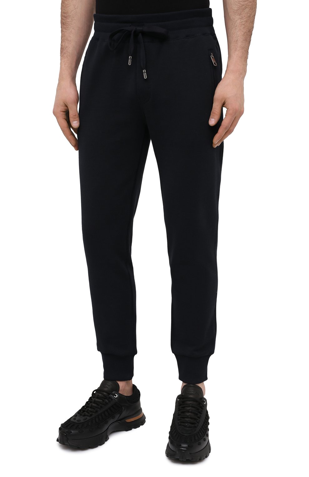 Хлопковые джоггеры DOLCE & GABBANA, арт. GYWDAT/FU7DU, фото 3
