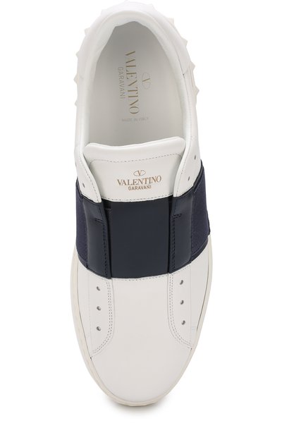 Кожаные кеды open без шнуровки VALENTINO, арт. PY2S0938/BVC, фото 5