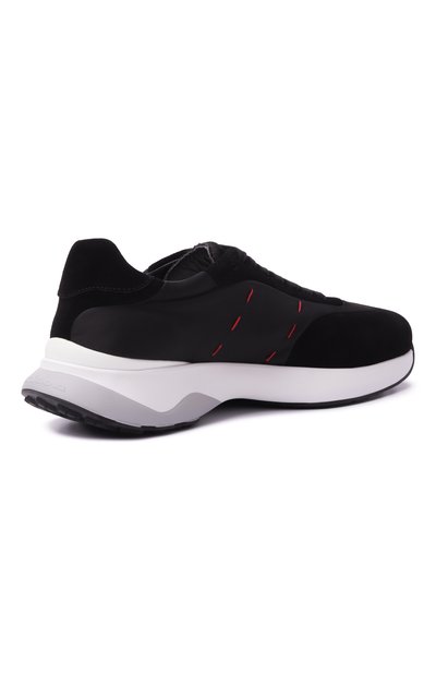 Комбинированные кроссовки KITON, арт. USSA374N0133302, фото 5