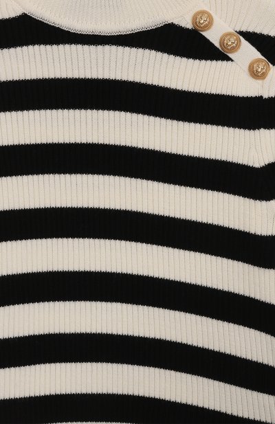 Водолазка из шерсти и хлопка BALMAIN, арт. BX9A40, фото 3