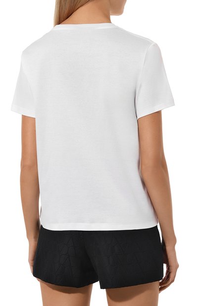 Хлопковая футболка VALENTINO, арт. 5B3MG23L8Q7, фото 4