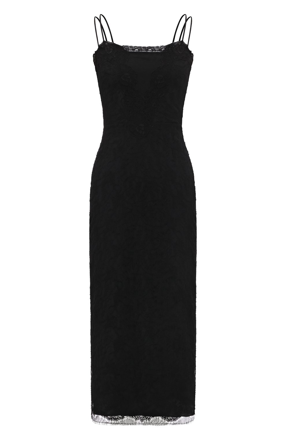 Платье из вискозы и хлопка GUCCI, арт. 681385 ZAIDJ, фо то 1