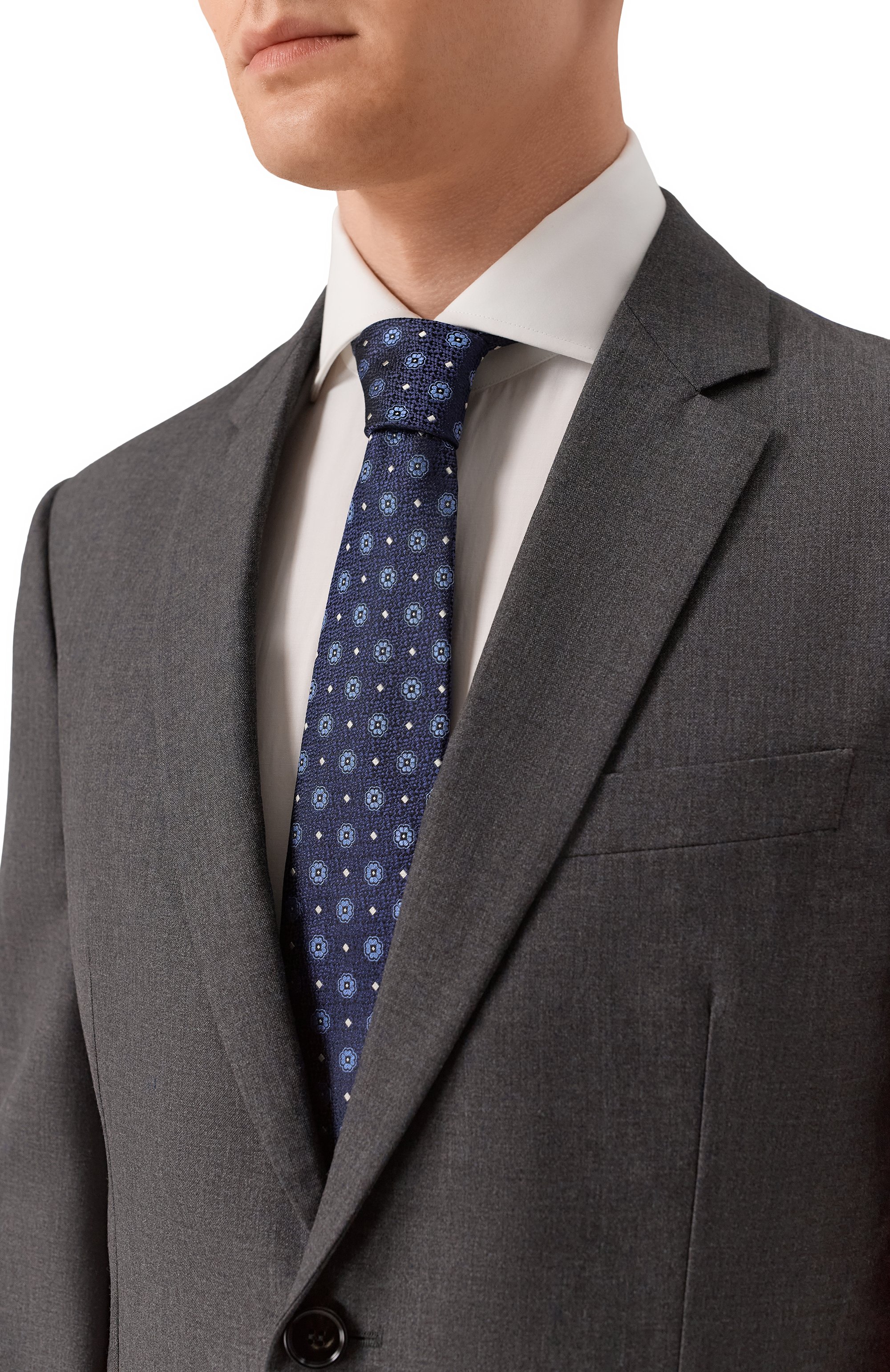 Шелковый галстук CANALI, арт. 18/HJ04420, фото 2