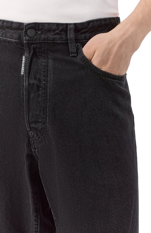 Джинсы Loose Dsquared2 S74LB1768/D30015 Чёрный  S74LB1768/D30015 Фото 5