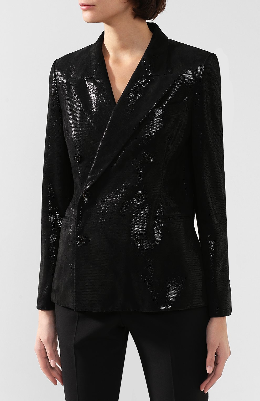 Кожаный жакет RALPH LAUREN, арт. 290748250, фото 3