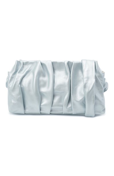 Сумка vague small ELLEME голубого цвета по цене 39950 руб., арт. VAGUE/PEARL LEATHER, фото 5 Сумка vague small ELLEME, арт. VAGUE/PEARL LEATHER, фото 5