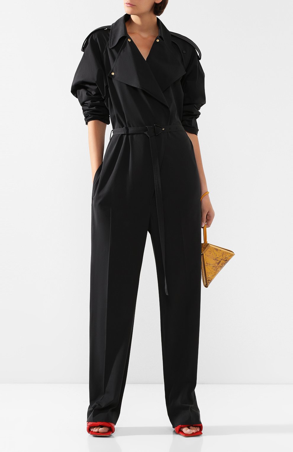 Комбинезон из смеси хлопка и вискозы BOTTEGA VENETA, арт. 609763/VA5Y0, фото 2