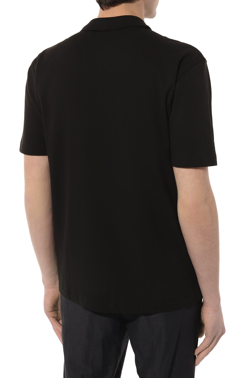 Хлопковое поло HUGO, арт. 50493206, фото 4