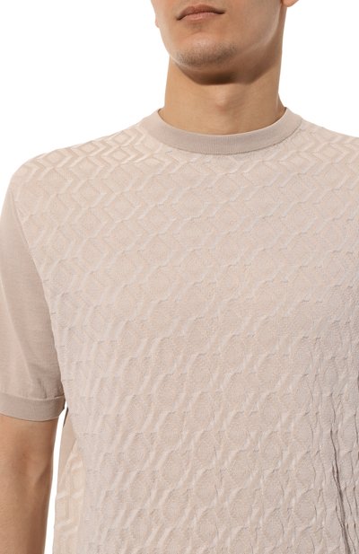 Джемпер из хлопка и шелка STEFANO RICCI, арт. K616393G10/F24231, фото 5