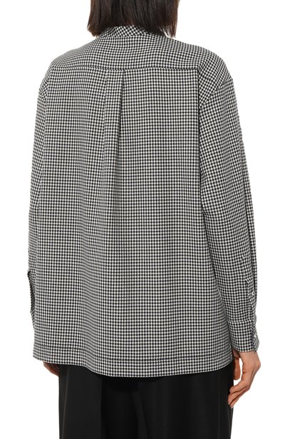 Рубашка ALEXANDRA GEORGIEVA BY KRESTETSKAYA STROCHKA синего цвета по цене 45000 руб., арт. Pv258gkl22, фото 4 Рубашка ALEXANDRA GEORGIEVA BY KRESTETSKAYA STROCHKA, арт. Pv258gkl22, фото 4