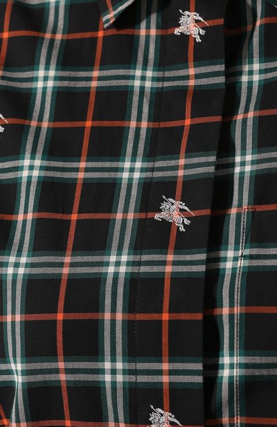 Хлопковая рубашка BURBERRY, арт. 8006286, фото 5