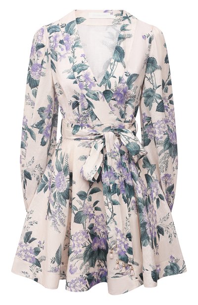 Женское льняное платье ZIMMERMANN, арт. 8334DCAS