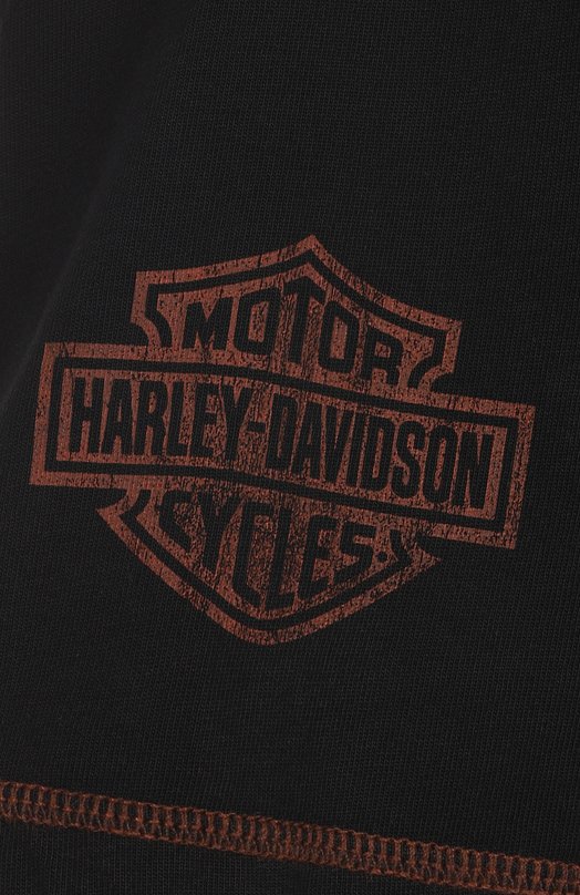 Хлопковая футболка Harley-Davidson 99187-24VM Серый  99187-24VM Фото 6