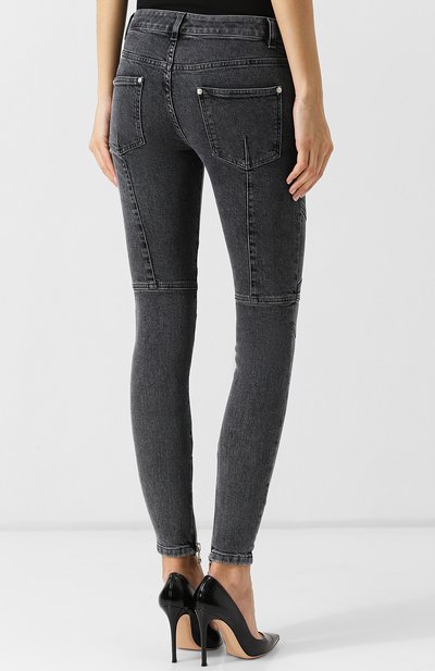 Джинсы-скинни с потертостями BALMAIN, арт. 145497/148K, фото 4