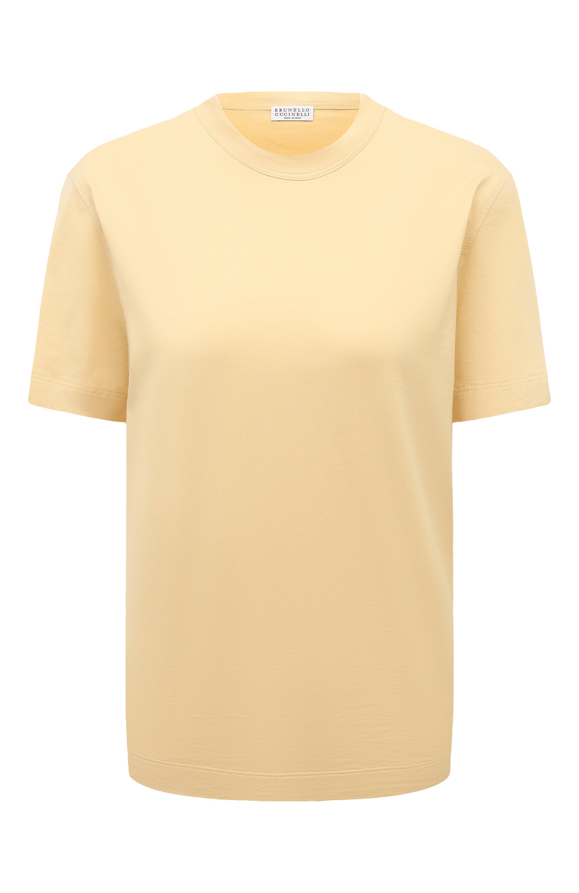 Хлопковая футболка BRUNELLO CUCINELLI, арт. M0T81BI100, фото 1
