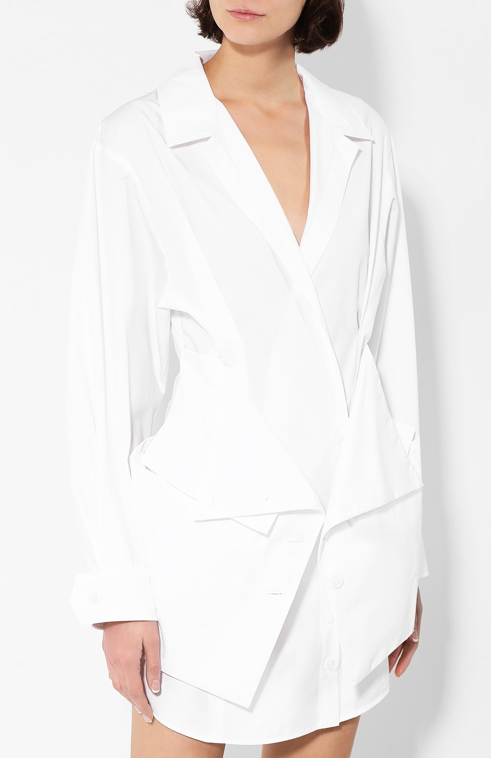 Хлопковое платье JACQUEMUS, арт. 194DR10/62100, фото 3