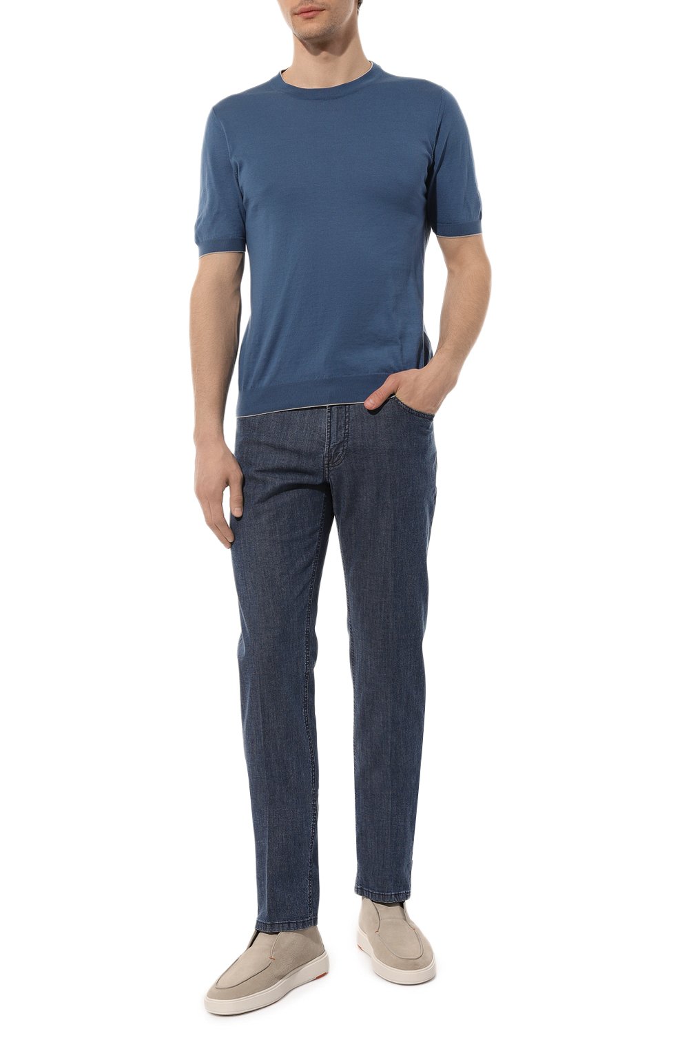 Джинсы STEFANO RICCI, арт. MFT32R2150/T146BL, фото 2