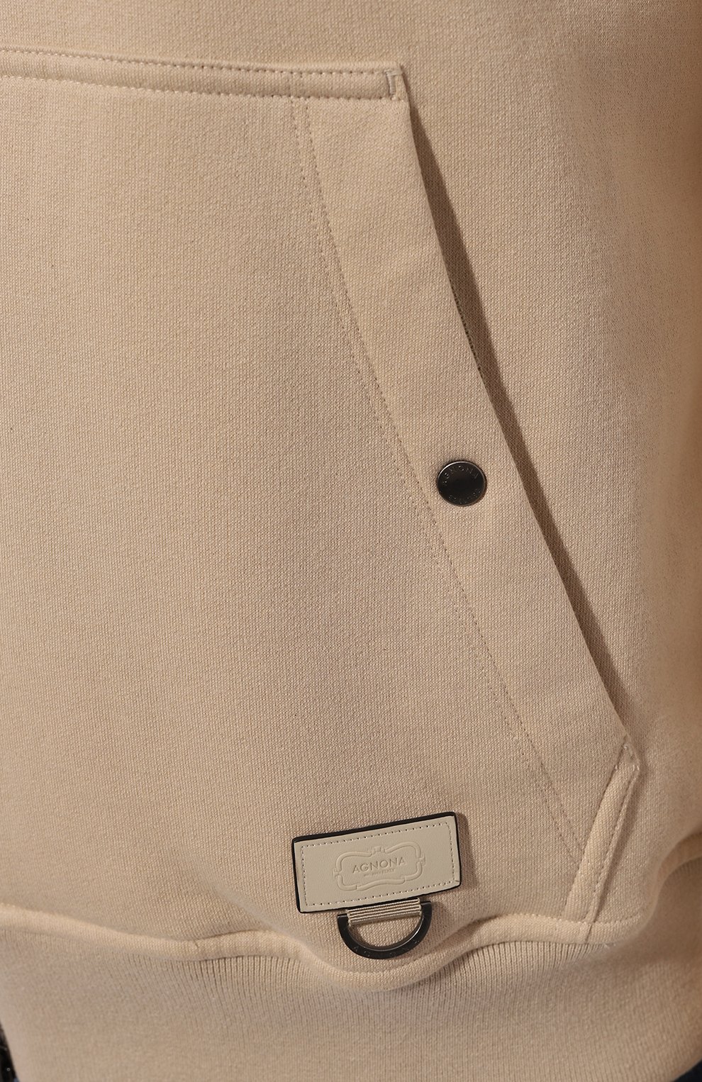 Толстовка из хлопка и шелка AGNONA, арт. TN06U1E/Y2054E, фото 5