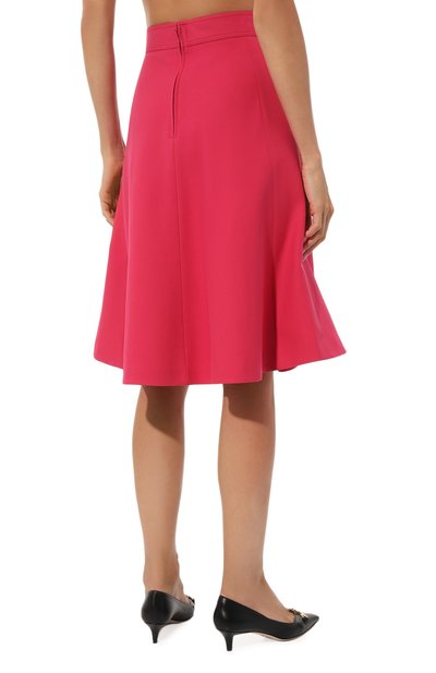 Юбка из шелка и шерсти GUCCI, арт. 643333 ZAD88, фото 4
